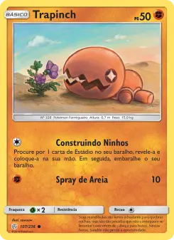 Trapinch – Carta Pokémon TCG