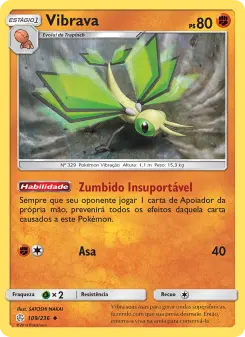 Vibrava – Carta Pokémon TCG