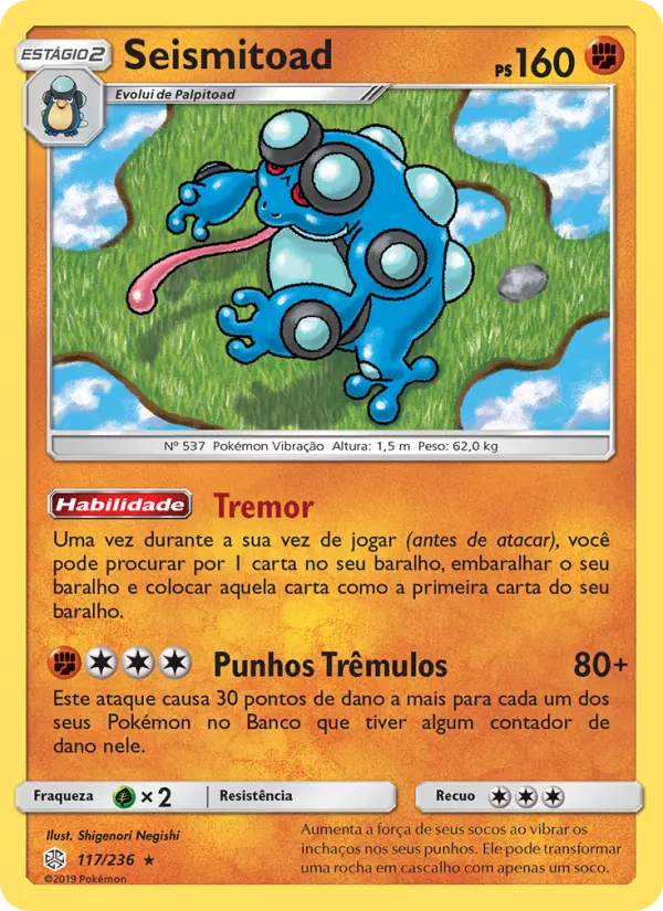 Seismitoad – Pokémon TCG