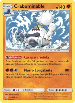 Crabominable – Carta Pokémon TCG