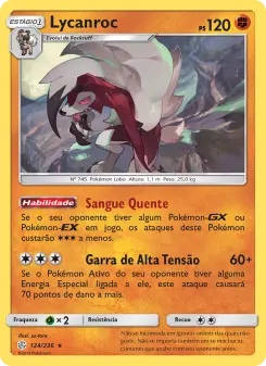 Lycanroc – Carta Pokémon TCG