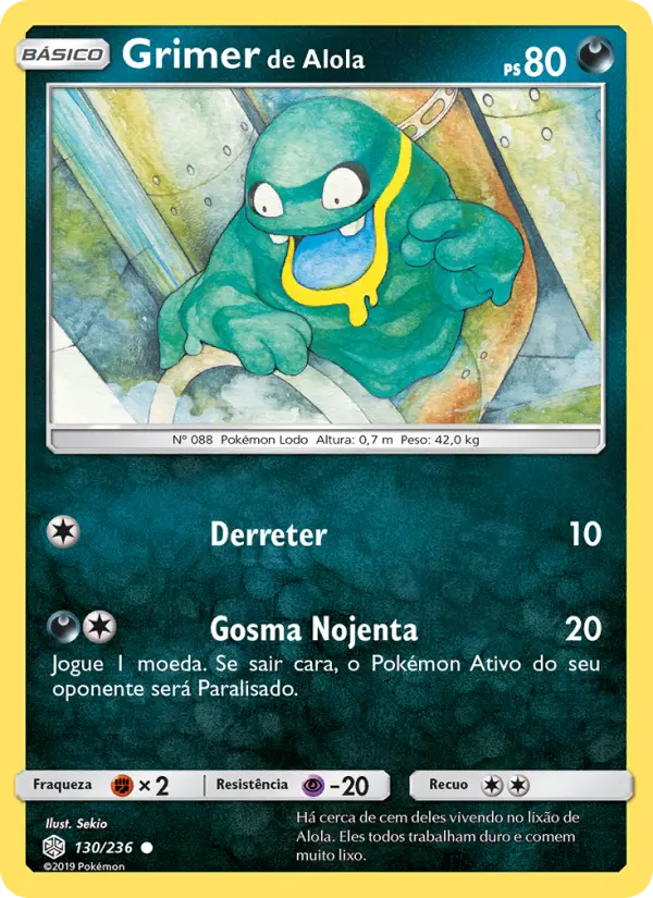 Grimer de Alola – Pokémon TCG