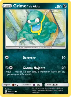 Grimer de Alola – Carta Pokémon TCG