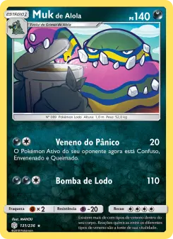 Muk de Alola – Carta Pokémon TCG