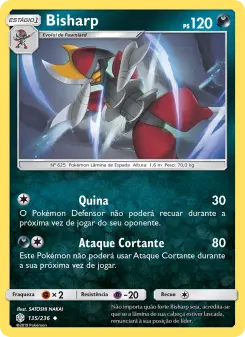 Bisharp – Carta Pokémon TCG