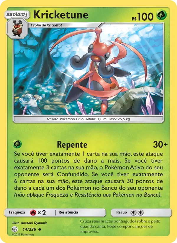 Kricketune – Pokémon TCG