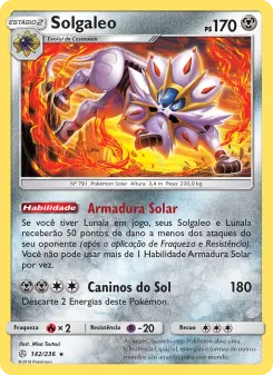 Solgaleo – Carta Pokémon TCG