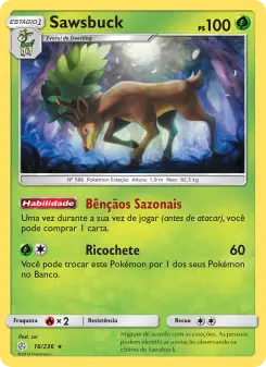 Sawsbuck – Carta Pokémon TCG