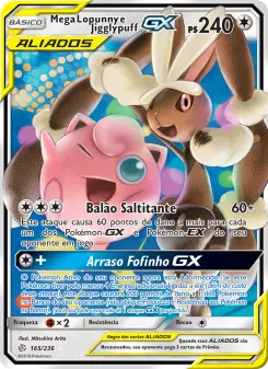 Mega Lopunny e Jigglypuff GX – Carta Pokémon TCG