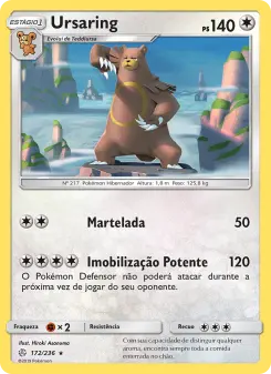 Ursaring – Carta Pokémon TCG