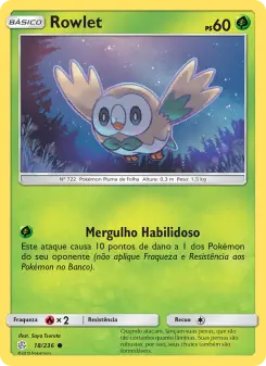 Rowlet – Carta Pokémon TCG