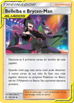 Bellelba e Brycen-Man – Carta Pokémon TCG
