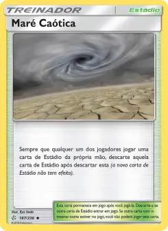 Maré Caótica – Carta Pokémon TCG