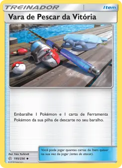 Vara de Pescar da Vitória – Carta Pokémon TCG