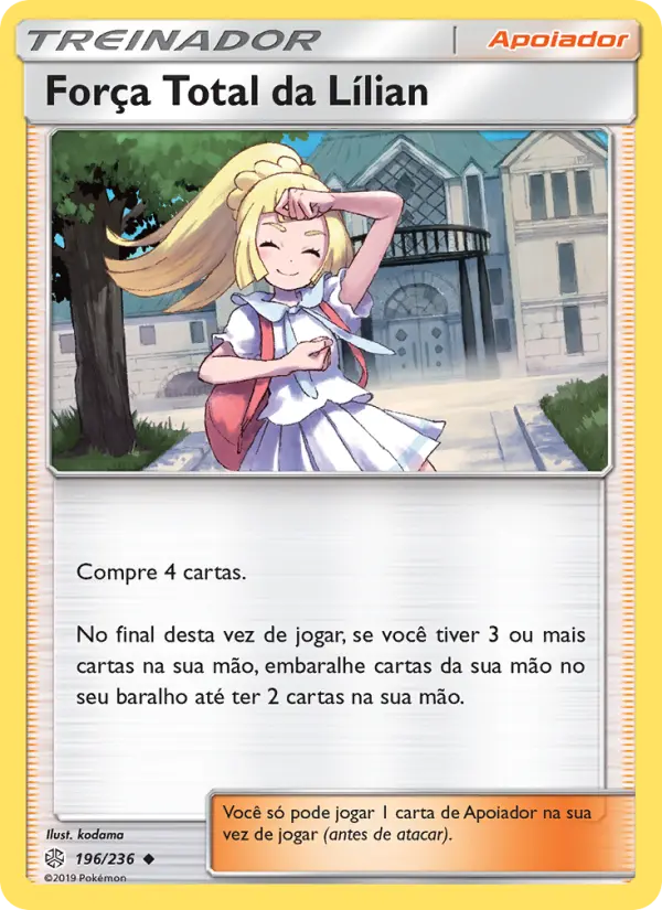 Força Total da Lílian – Pokémon TCG