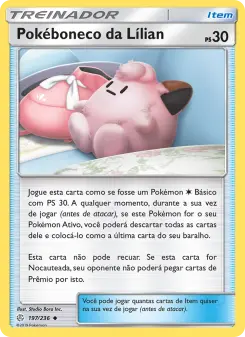 Pokéboneco da Lílian – Carta Pokémon TCG