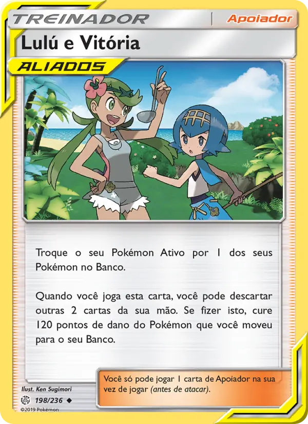 Lulú e Vitória – Pokémon TCG
