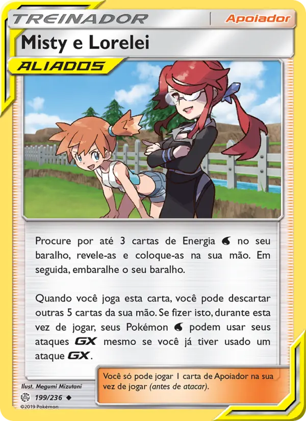 Misty e Lorelei – Pokémon TCG