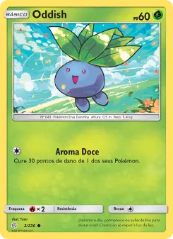 Oddish – Carta Pokémon TCG
