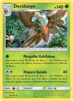 Decidueye – Carta Pokémon TCG