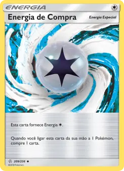 Energia de Compra – Carta Pokémon TCG