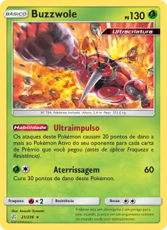 Buzzwole – Carta Pokémon TCG