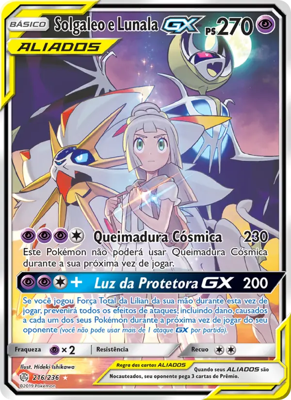 Solgaleo e Lunala GX – Pokémon TCG