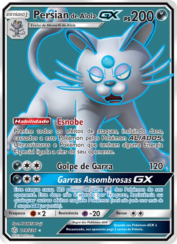 Persian de Alola GX – Pokémon TCG