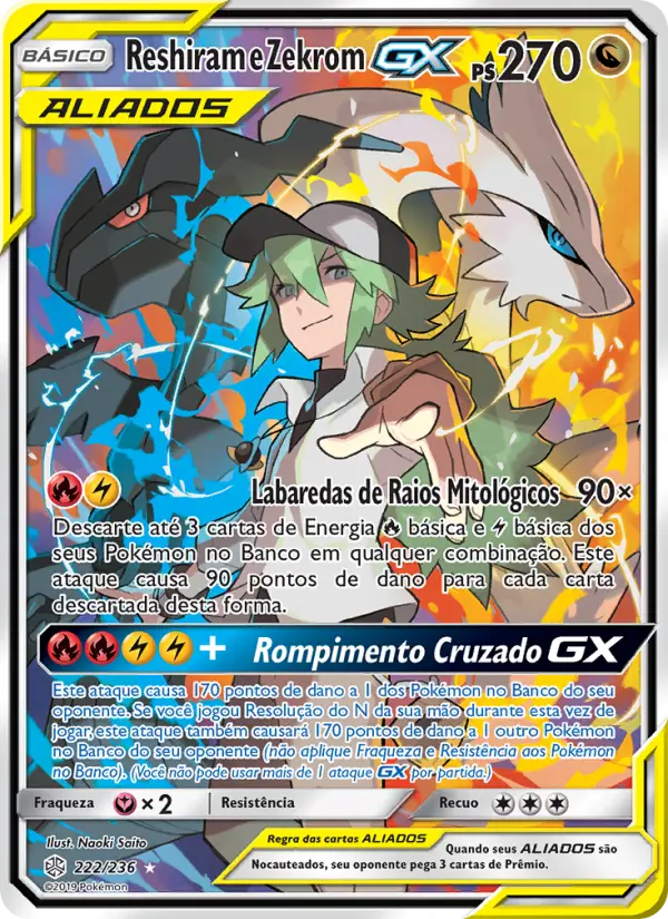 Reshiram e Zekrom GX – Pokémon TCG