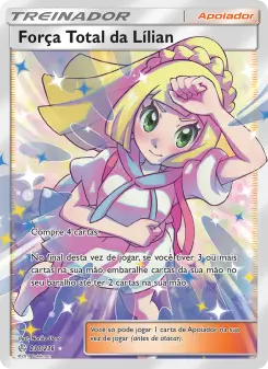 Força Total da Lílian – Carta Pokémon TCG
