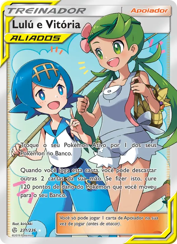 Lulú e Vitória – Pokémon TCG