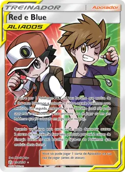 Red e Blue – Carta Pokémon TCG