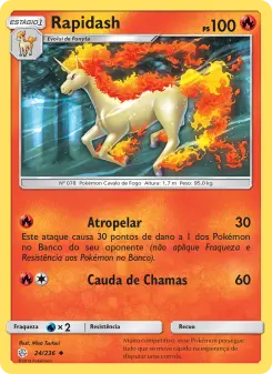 Rapidash – Carta Pokémon TCG