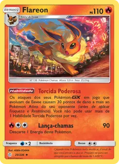 Flareon – Carta Pokémon TCG