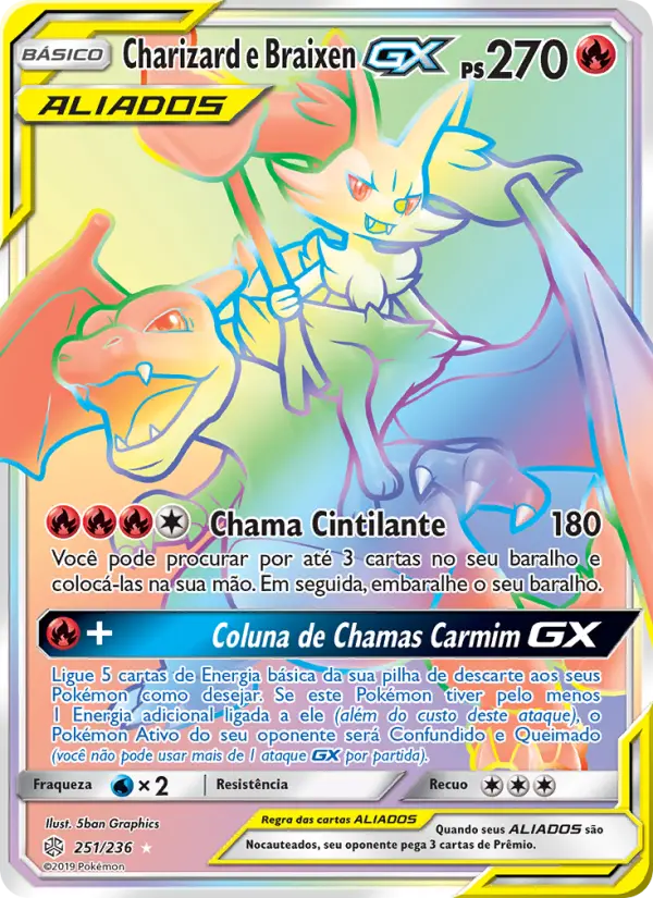 Charizard e Braixen GX – Pokémon TCG