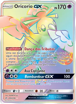 Oricorio GX – Carta Pokémon TCG