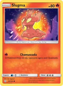 Slugma – Carta Pokémon TCG