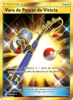 Vara de Pescar da Vitória – Carta Pokémon TCG