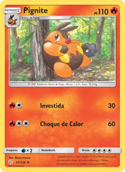 Pignite – Carta Pokémon TCG