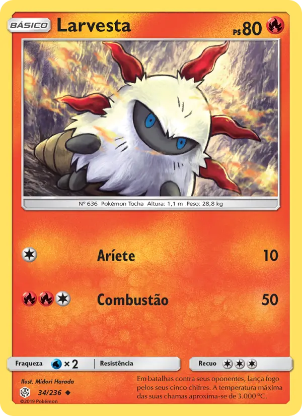 Larvesta – Pokémon TCG