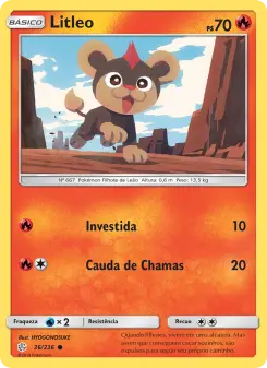 Litleo – Carta Pokémon TCG