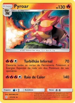 Pyroar – Carta Pokémon TCG