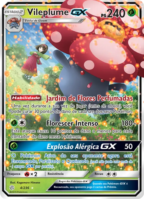 Vileplume GX – Pokémon TCG