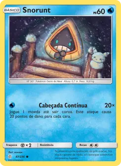 Snorunt – Carta Pokémon TCG