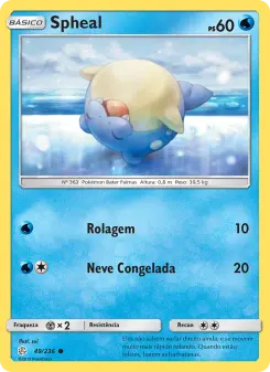 Spheal – Carta Pokémon TCG