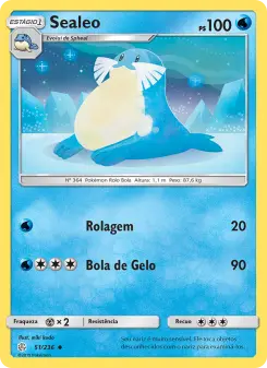 Sealeo – Carta Pokémon TCG