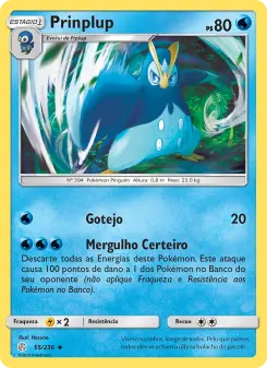 Prinplup – Carta Pokémon TCG