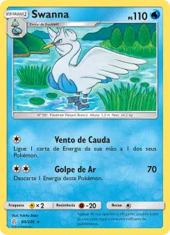 Swanna – Carta Pokémon TCG