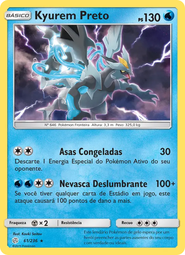 Kyurem Preto – Pokémon TCG