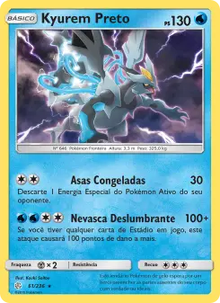 Kyurem Preto – Carta Pokémon TCG